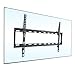Mount-It! MI-1121M Slim Tilt TV Wall Mount Bracket for LED LCD Plasma Flat Screen Panels for 32” to 65” (Many from 20-75”) up to VESA 600 x 400 and 130 lbs Low Profile. 0-15 Degree Forward Adjustable Tilting and Leveling Bubble Fits Samsung, Sony, LG Sharp, Insignia, Vizio, Haier 26, 28, 32, 40, 42, 48, 49, 50, 51, 52, 55, 60, 65 inch TV, Black