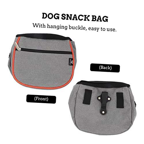 BCOATH 1 bolsa de treinamento de cães, bolsa de silicone, recipientes de petisco, dispensador de pet