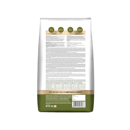 Image of Grain Zero Starter Dry Dog Food 1.2kg | Real Chicken, Egg & Vegetables | 48% Meat Inclusion, No Grain Formula, Gluten-Free | Promotes Healthy Skin & Coat | for Puppy & Mother