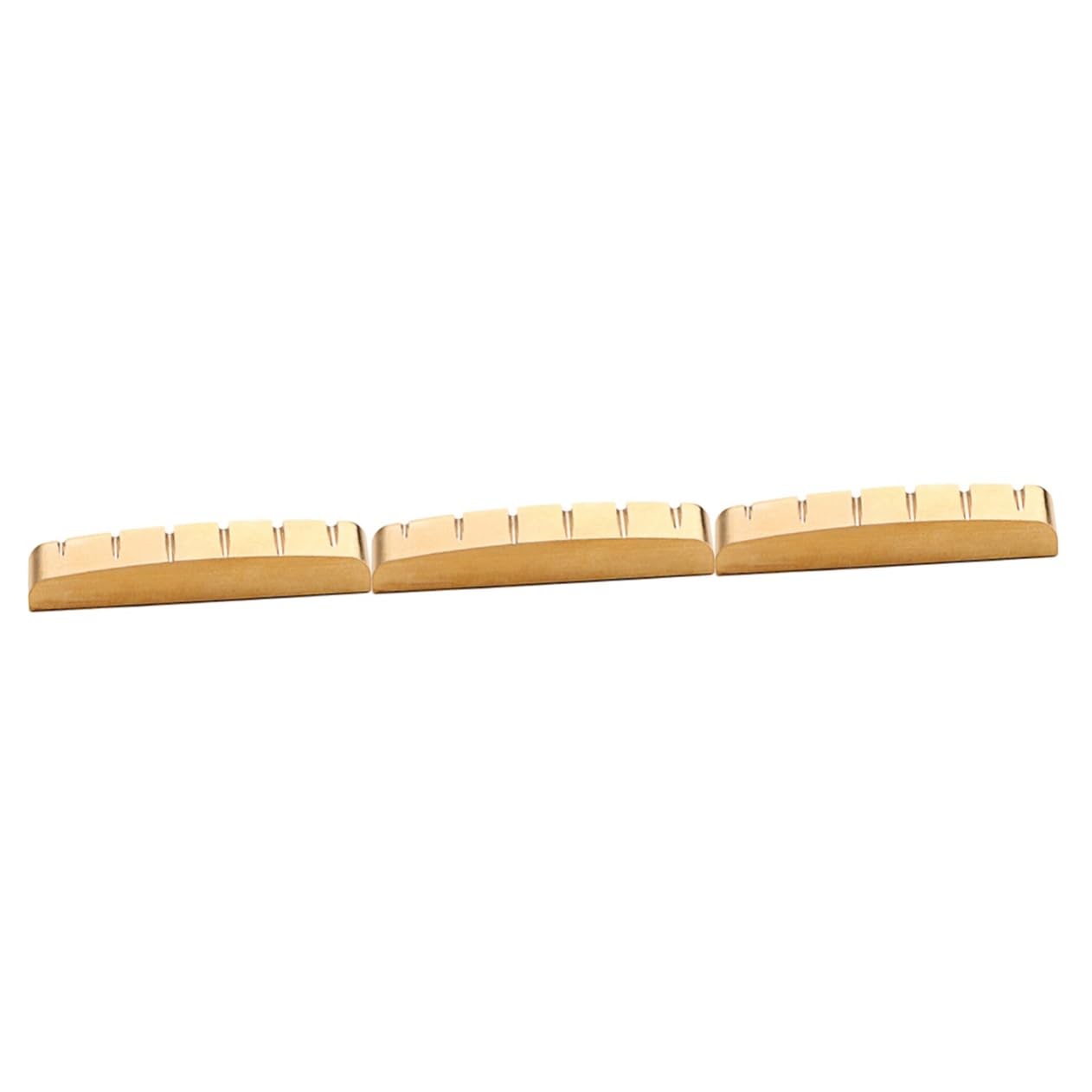 ibasenice 3pezzi Capotasto Ottone Per Chitarra Elettrica Facile Da Installare Accessorio Per Strumenti Corda Design Compatto e Pratico