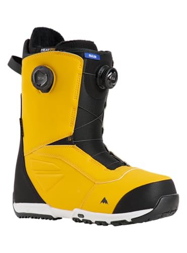 Burton Botas de snowboard Ruler BOA para hombre, vara dorada, 12