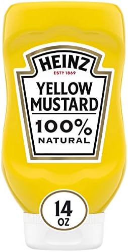 Heinz Yellow Mustard 2 x 397g
