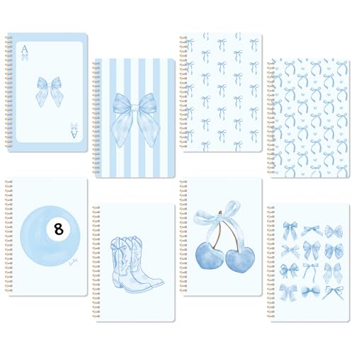Carnet à spirales A5 pour écrire son journal et organiser ses cours au quotidien