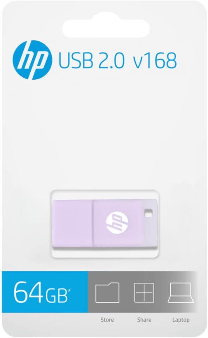 HPX168 Lilac 64GB USB Flash Drive