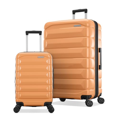 Image of American Tourister Kontour 2-Piece Luggage Set - Carry-on & Large - Papaya