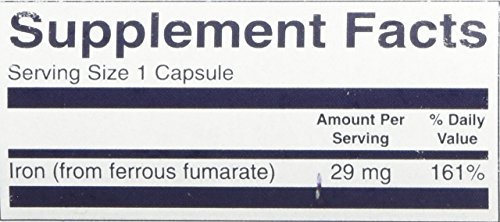 Blackstrap Molasses with Iron 29mg (Two Bottles each of 120 Capsules)
