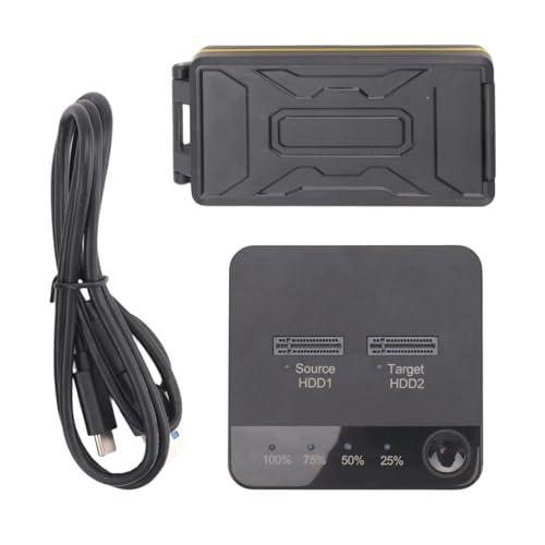 Duplicateur M.2 SATA double baie pour restaurer un disque dur externe facilement - 6