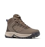 Columbia Women's Transverse Hike WP Wide, Mid Rise Trekking and Hiking Boots, Mud/New Moon, 7 Regular