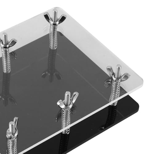 Corrector de Flexión para Tarjetas de Acero Inoxidable y Acrílico Negro 4
