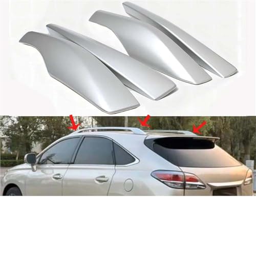 Protection extrémité rail toit ABS argenté Lexus RX450h - 2