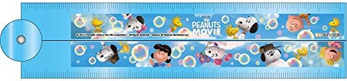 Amazon サンスター 折りたたみ定規 スヌーピー スヌーピー映画アート S 定規 文房具 オフィス用品
