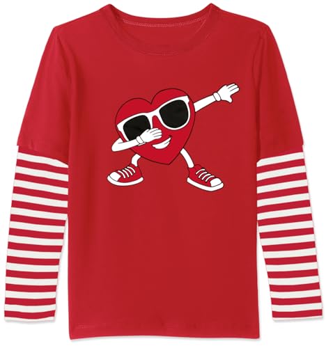 Image of BesserBay Valentines Day Unisex Kids Long Sleeve Top 2-14 Years