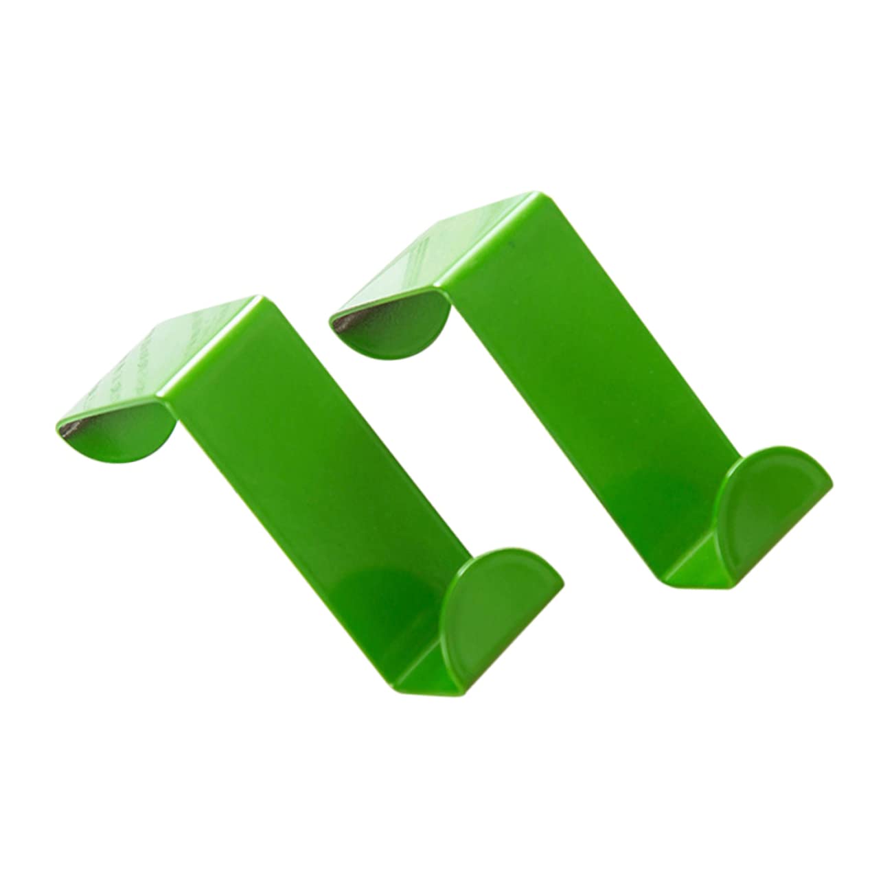 STOBAZA Stainless Steel Door Hooks Single Colorful Hat Hangers for Install Kitchen Bedroom Accessory