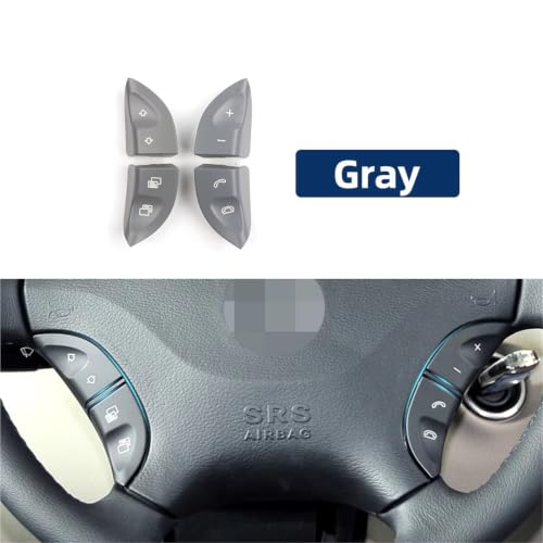 Boutons de volant Benz Classe S W220 couvercle de commande de rechange - 2