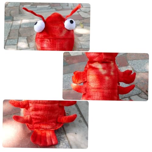 Disfraz para perro de langosta XL rojo miniatura 5