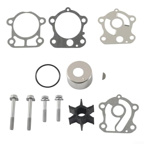 CYRENT Wasserpumpenlaufrad Reparatursatz für 60HP -90PS Wasserpumpe Impeller Reparatursatz, 692W0078 Wasserpumpe Impeller Kit für Yamaha-Außenborder Marine