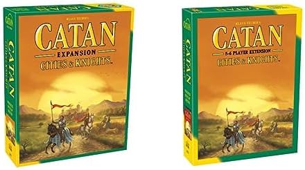 CATAN Cities & Knights + Paquete de extensión de 5-6 jugadores