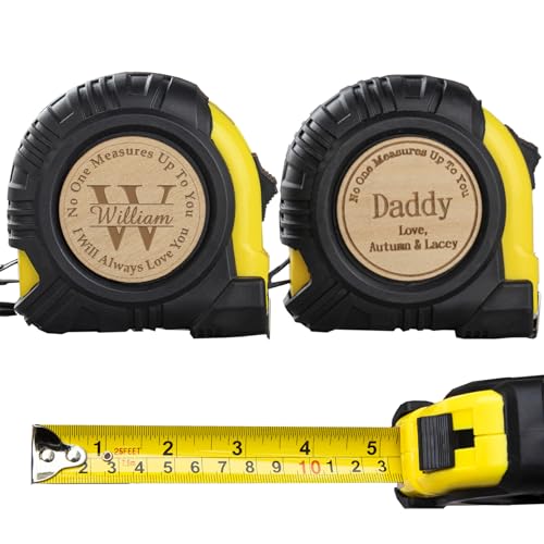 Cinta métrica personalizada 25 ft para regalo padre miniatura 1
