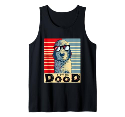 Regalo divertido de Goldendoodle Golden Doodle La Muerte Camiseta sin Mangas
