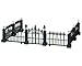 Lemax Village Collection Classic Victorian Fence Set of 7 # 24534