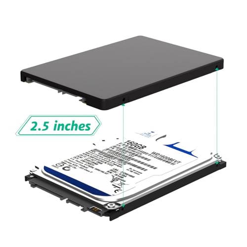 Carcasa externa para disco mSATA a SATA 2.5 pulgadas miniatura 6