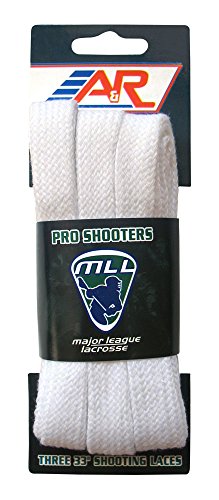 A&R Sports Major League Lacrosse Pro Shooters Laces
