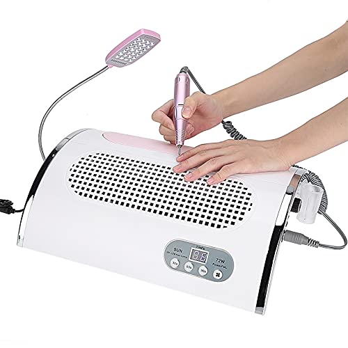 Máquina de taladro eléctrico para uñas 4 en 1 miniatura 1