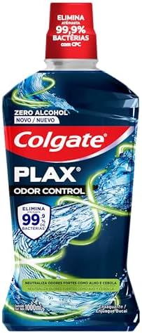 Enxaguante Bucal Sem Álcool Colgate Plax Odor Control 1L