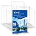 Acrylic Sign Holder 4x6 - 16 Pack Clear Display Stand Vertical Picture Holders for Tables, Double Sided T Shape Flyer Holder Plastic Picture Frame Sign Holder for Store,Restaurants,Hotels,Office