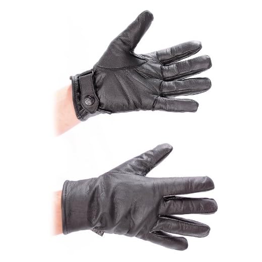 Mil-Tec Exterior Ejército Alemán Bw Guantes de Piel Negro - Negro, Us T. 10