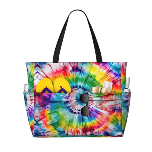 Sac à bandoulière imperméable imprimé hippie et grand format pour l'été