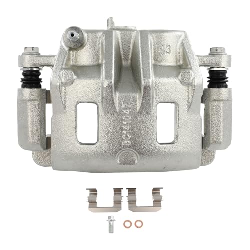 Image of SCITOO Front Right Brake Caliper With Bracket 19B2711 Compatible For Hyundai For Santa Fe 2001-2006,For Hyundai For XG300 2001,For Hyundai For XG350 2002-2003