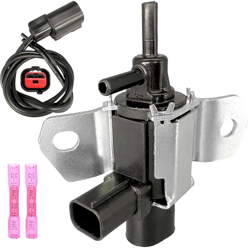 MecXora 1S7Z9J559BA 3U2Z14S411KDA Intake Manifold Runner Control Valve Solenoid&Connector Wiring Harness Compatible with Ford Focus/Escape/Fusion Mazda MX-5/3/5/6/Tribute Mercury Mariner/Milan