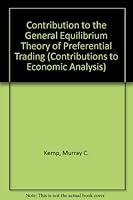 Contribution to General Equalibrium Preferential Treatment 072043162X Book Cover