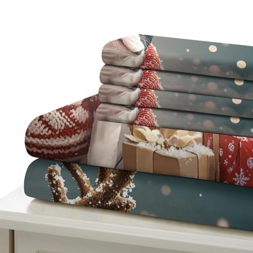 Housse de couette de Noël imprimée 3D pour transformer la chambre des enfants - 7