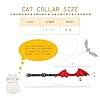 FURRYUMI 1 PC Bat Wing Cat Collar with Bell, Adjustable Kitten Collar with Safety Breakaway Buckle for Boy&Girl Cats, Halloween Christmas Cat Accessories for Kitten Puppy #2
