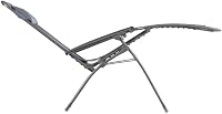 Lafuma MOBILIER Zero Gravity R Clip Relax kreslo – Skladacie záhradné ležadlo, materiál Batyline, viacpolohové, modrá Ocean 6