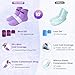 Atsuwell Foot Hand Ice Pack for Chemotherapy, Chemo Cold Gloves and Socks for Neuropathy, Cold Therapy Socks and Cold Gloves Comfort Items for Soothing Discomfort, Chemo Care Package Gift, L/XL