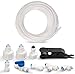 Produktbild Wasserzulaufleitung Anschluss-Set, 15m Kühlschrankschlauch 6,35mm, Umkehrosmoseanlage Wasserschlauch, für Side by Side Kühlschrank, Schlauchverbinder (1/4"), Rohrschneider
