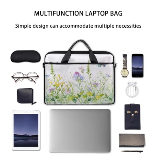 Bolsa para laptop de 15 pulgadas con correa de hombro miniatura 7