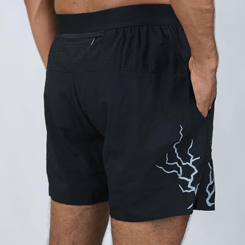 Sprints Mens 2-in-1 Running Shorts, 5 inch Quick Dry Athletic Shorts w/Pockets, Breathable, 4-Way Stretch for Gym & Workout3