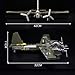 General Jim's WWII Iron Empire JU-88 Bomber Plane Building Blocks Set, 559 Pieces German Twin-Engine Aircraft Model w/Display Stand, Detailed WWII Airplane Compatible w/Major Brick Brands | GJ-WW2GB