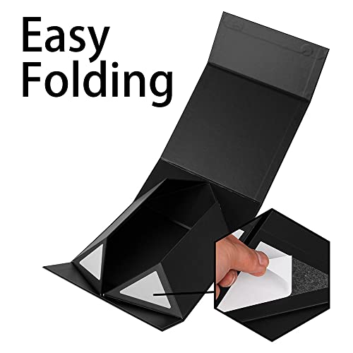 Black Gift Boxes 16 Pack, Small Gift Boxes In Bulk, Collapsible Gift Box With Lid Magnetic Closure, Packaging For Small Business, Parties, Boutiques, Bridesmaid Wedding, Jewelry Store, Apparel, Retail (Black 6X6X3 Inch Pack Of 16) #TOP4