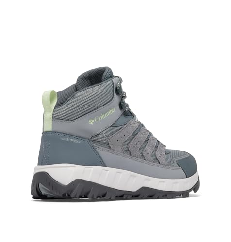 Image of Columbia Women's Strata Trail Mid Wp TI Grey Steel /Sage Leaf 12 Medium