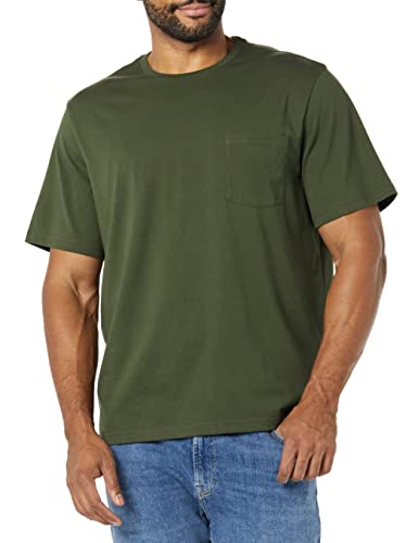 Image of Amazon Essentials Men's Short-Sleeve Crewneck Pocket T-Shirts