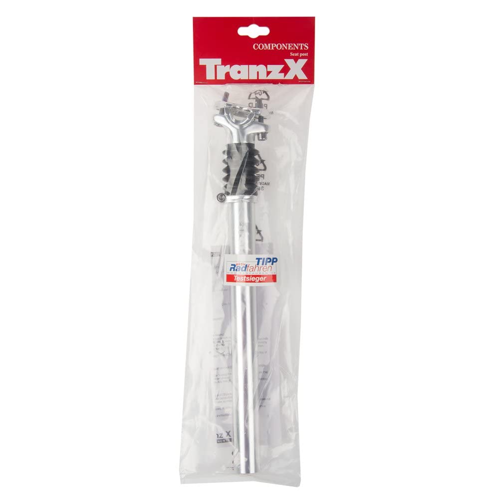Potence De Vélo Tranz X Components – À Tige (quill) – Aluminium – 25.4mm – Argent