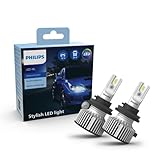 Philips Ultinon Pro3021 LED faros delanteros (H8/H11/H16), luz blanca fría de 6.000K, paquete doble