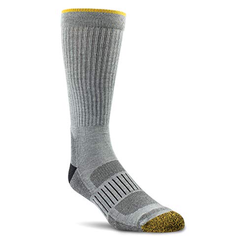 ARIAT AriatTEK High Performance Crew Socks, 2 Pairs Gray LARGE3