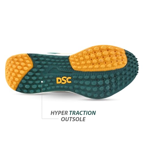 Image of DSC Endgame Cricket Shoes with Durable Rubber Studs; Professional Cricket Footwear for Batting, Bowling, and Fielding