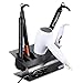 BYOOTIQUE 6-Hole Tabletop Blow Dryer & Hair Iron Holder Salon Appliance Stand with 3 Outlets Hair Tool Organizer Hot Tools Organizer for Stylist Straightener Bathroom Supplies